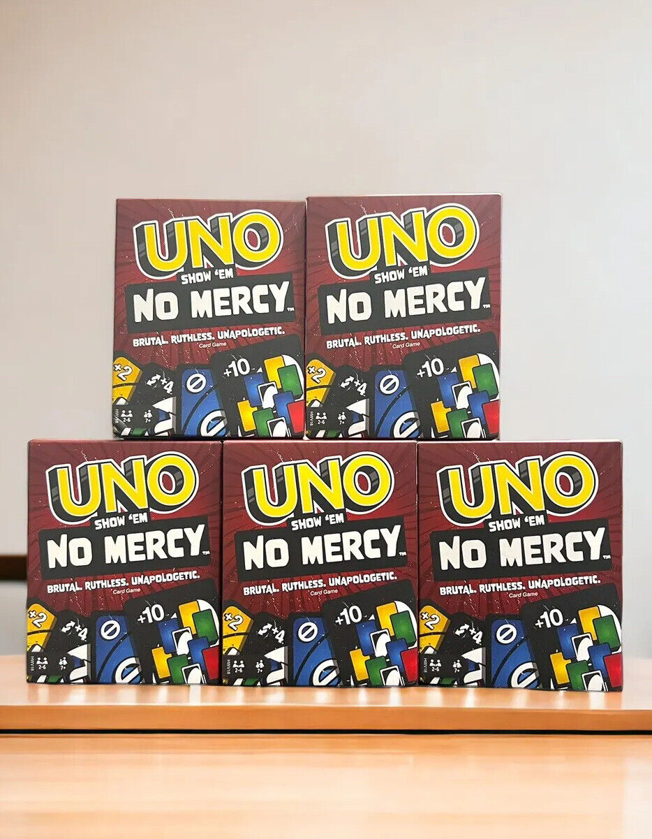 UNO no mercy cards  Cards, Card games, Mercy