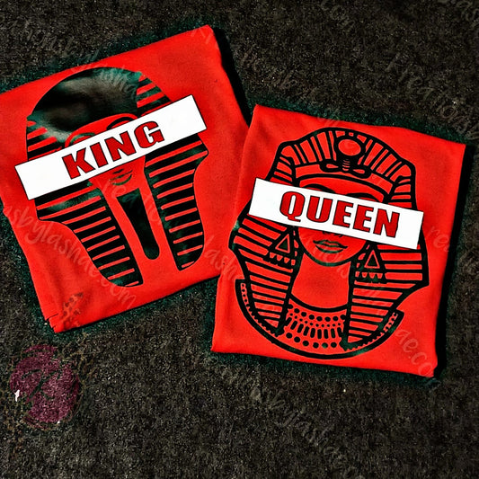 Matching Couples King and Queen Shirt